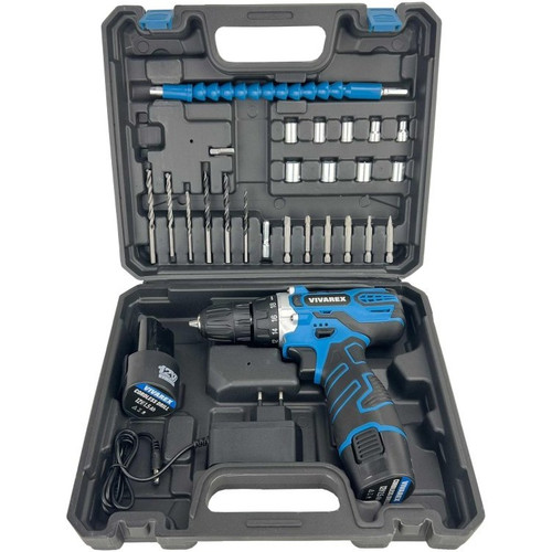 کیت ۲۸ پارچه دریل شارژی ویوارکس مدل VR12V-2A